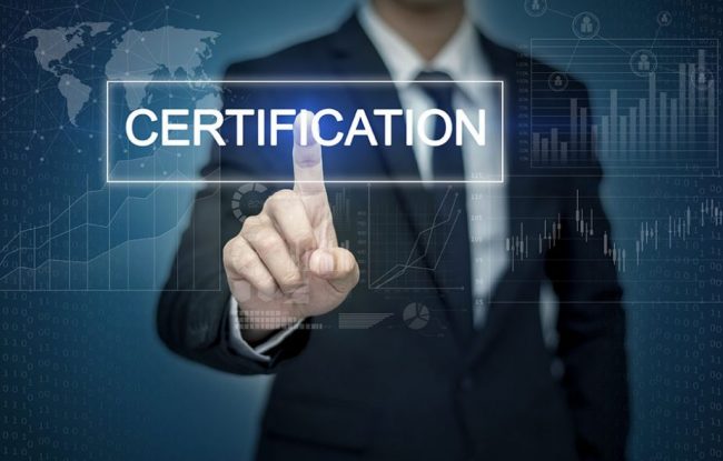 Certification